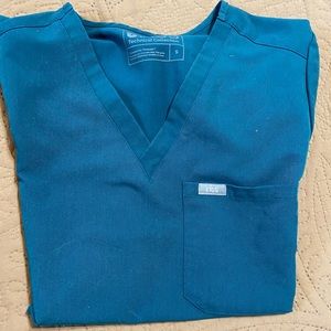 Caribbean Blue Figs Scrubs